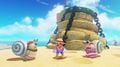 Screenshot of Mario alongside Bubblainians