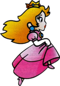 Princess Peach from Super Mario USA.
