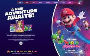 Screencap of ItsGalaxyTime.com