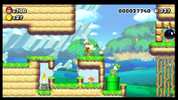 World 15-1 (Super Mario Maker for Nintendo 3DS)