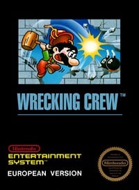 Wrecking Crew European NES box