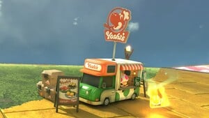 A Yoshi's location in Mario Kart World
