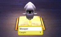 A Blooper in the AR game Fishing
