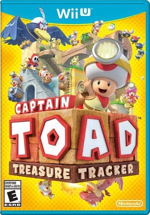 Final North American boxart for Captain Toad: Treasure Tracker