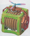 Artwork of a rope object from Donkey Kong Bananza