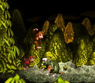 Boss level: Very Gnawty's Lair The boss level of Kongo Jungle, featuring a boss fight against Very Gnawty.