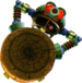 Artwork of Digga-Leg from Super Mario Galaxy 2.