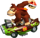 Donkey Kong artwork for Mario Kart Wii