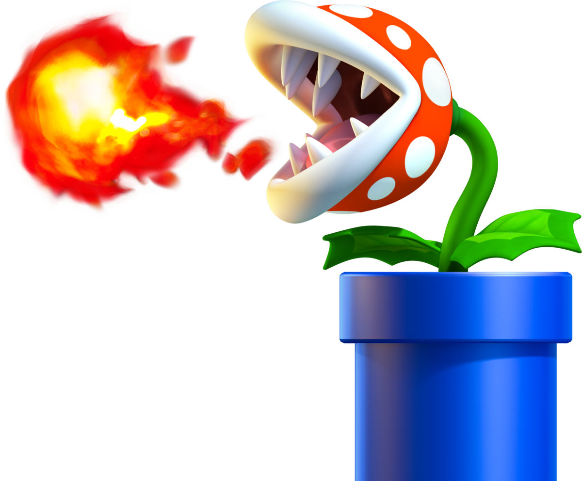 Monster Flower - Super Mario Wiki, the Mario encyclopedia