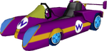 The model for Wario's Jetsetter from Mario Kart Wii