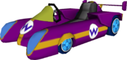 The model for Wario's Jetsetter from Mario Kart Wii