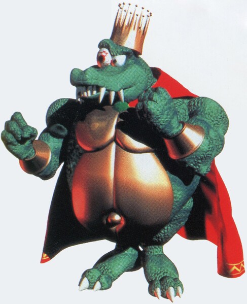 File:K Rool artwork DKC1.jpg