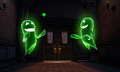 Two Greenies playing with the Strobulb