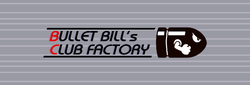 Sign for Bullet Bill's Club Factory in Mario Golf: Super Rush