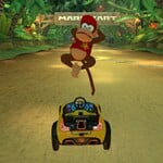 Diddy Kong performing a Jump Boost.