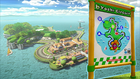 The course icon for GCN Yoshi Circuit in Mario Kart 8 Deluxe