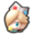 Baby Rosalina's head icon in Mario Kart 8