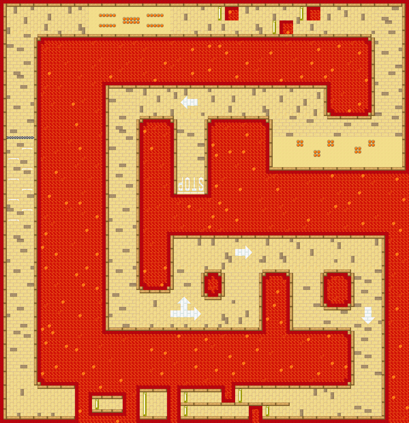 FileMKSC SNES Bowser Castle 2 Map.png Super Mario Wiki, the