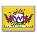 A Mario Kart Tour Wario Billionaires badge