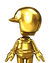 Gold Mii Racing Suit