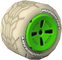 The Std_WhiteGreen tires from Mario Kart Tour