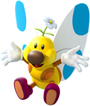 Artwork of a Flutter from Mario Party Island Tour
