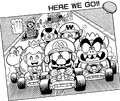 Mario Kart 64 group photo