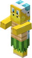 Snowy Zombie Villager (Super Mario Mash-Up Pack)