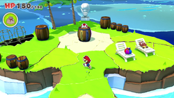 Thumbnail for "Spade Island" from Paper Mario: The Origami King used for Nintendo Music