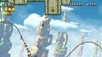 Luigi sighting in Spine Coaster Stowaways from New Super Luigi U