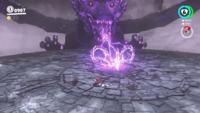 The first attack of the Ruined Dragon in Super Mario Odyssey.