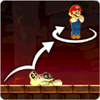 Image depicting Mario doing a Spin Strike in Super Mario Run, from the Notebook