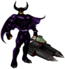 Black Shadow spirit from Super Smash Bros. Ultimate.