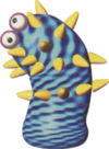 Official Artwork of a sea cactus from Yoshi's Story.