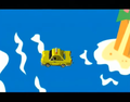 Dribble's taxi swimming