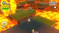 Simmering Lava Lake from Super Mario 3D World.