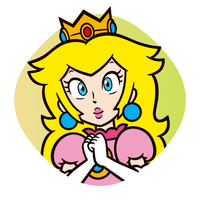 Sticker Peach - Mario Party Superstars.png