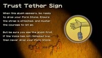 Form guide for Trust Tether Sign