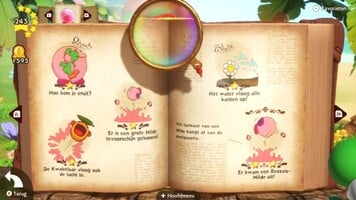 Screenshot of the Dutch version of Yoshi and the Mysterious Book