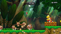 Big Goomba Bounce Bash in New Super Mario Bros. U