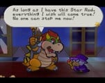 Bowser discusses his plans to knock Mario out of the castle.