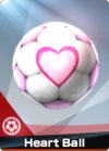 A Pro Soccer Gear Heart Ball card from Mario Sports Superstars