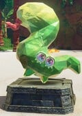 A Statue from Donkey Kong Bananza: DK Island & Emerald Rush