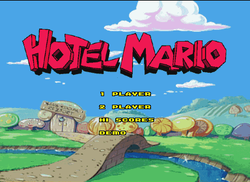 Title screen