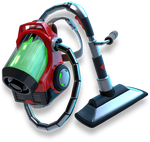 Poltergust G-00 artwork from Luigi's Mansion 3