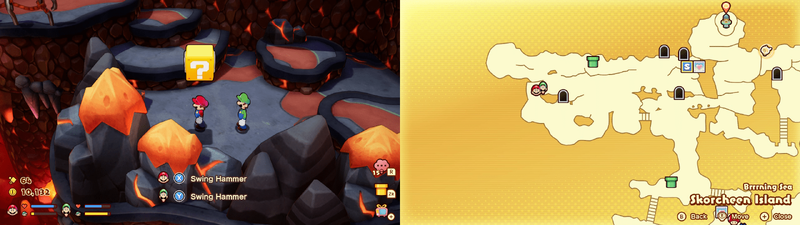 33th block in Skorcheen Island from Mario & Luigi: Brothership