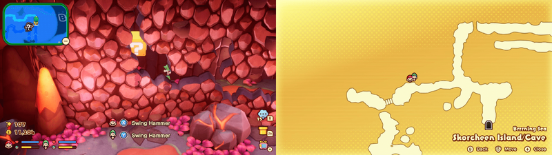 43th block in Skorcheen Island from Mario & Luigi: Brothership