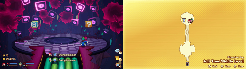 Block 43 in the Soli-Tree from Mario & Luigi: Brothership