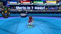 Mario near a Chain Chomp in Battle Golf