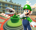 The course icon of the T variant with Luigi